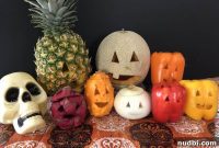 Creative Halloween Produce Carvings