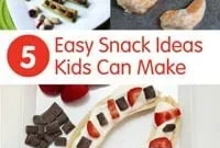 Simple Snacks Kids Can Whip Up