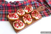 Holiday Crostini Bite-Sized Festivities