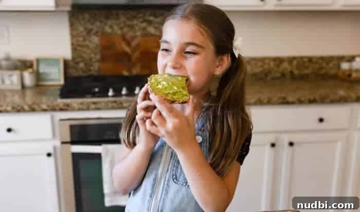 Protein Power for Growing Kids 2 Delicious and healthy avocado toast, a great high-protein breakfast idea for kids.