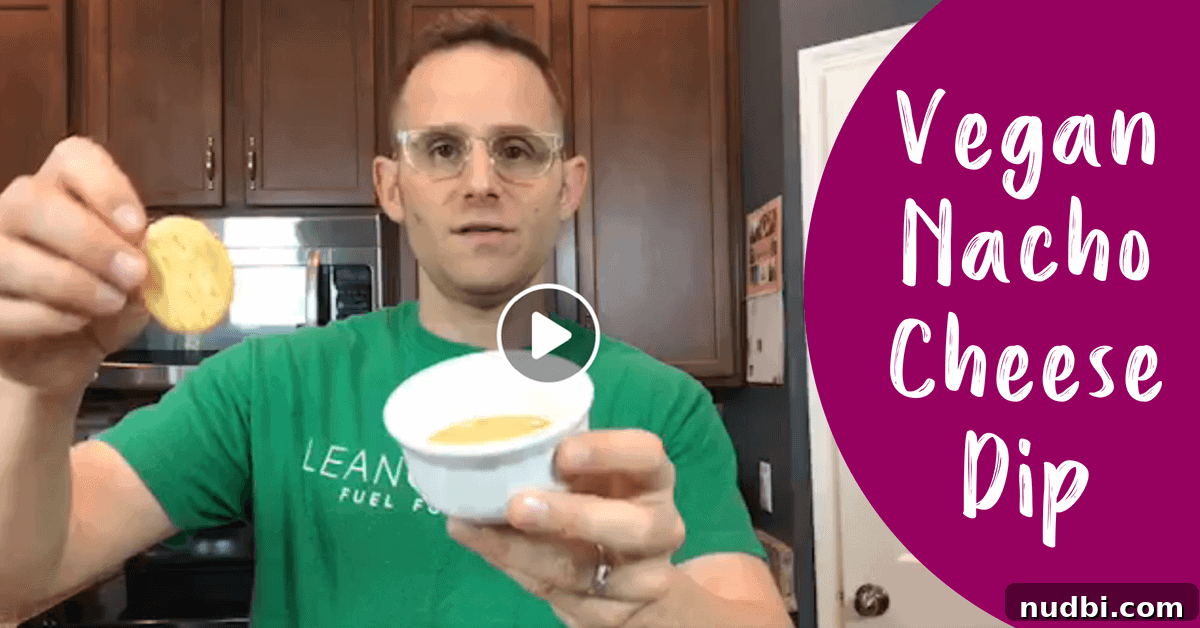 Creamy Plant-Based Queso 2 Vegan Nacho Cheese Dip