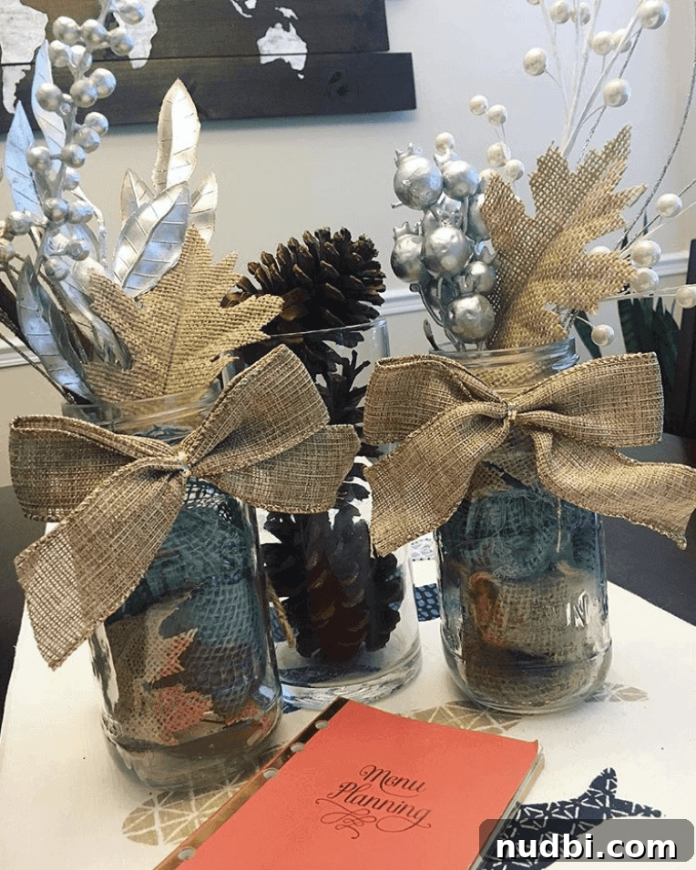 Thanksgiving Decor, Delights, and DIY Ideas 3 Delicious slow cooker mashed potatoes, a popular Thanksgiving side dish, served in a rustic bowl with herbs.