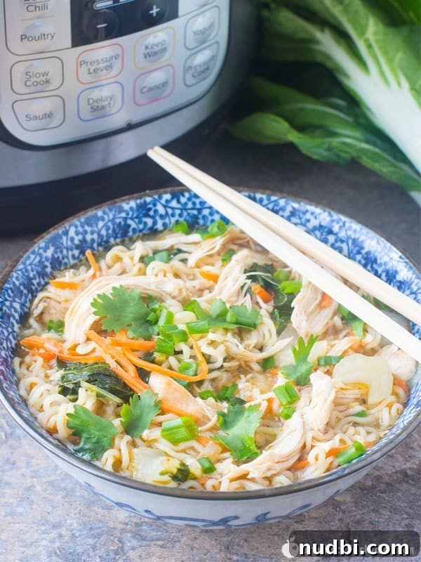 Instant Pot Chicken Ramen