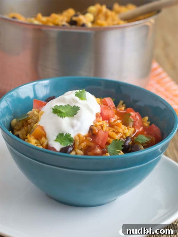 One-Pot Vegetarian Enchilada Bowls