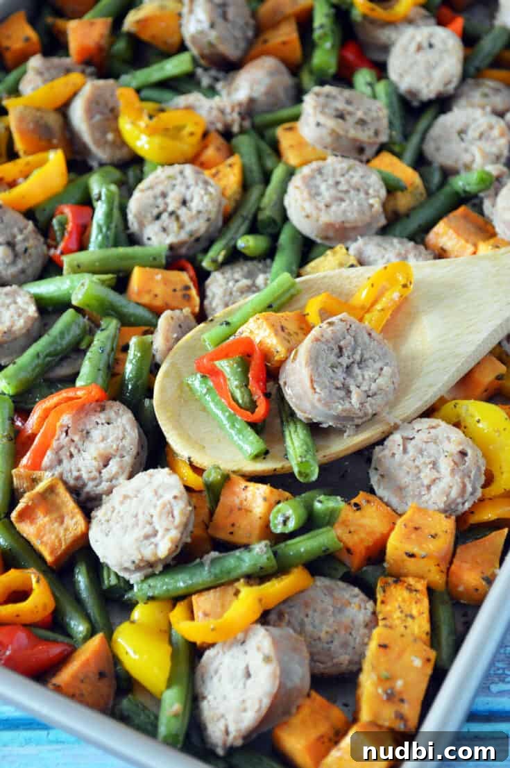 Italian Sausage & Veggie Sheet Pan Dinner