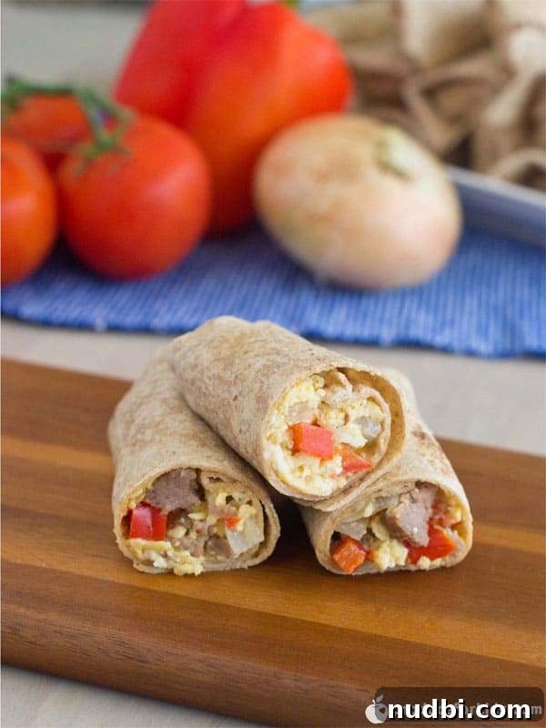 Make-Ahead Freezable Breakfast Burritos