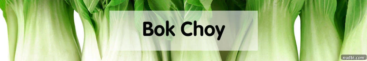 May's Fresh Picks 5 Fresh Bok Choy