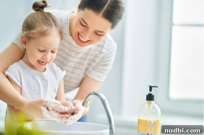 Essential hand washing for preventing germ spread Best ways to boost immunity: Washing hands thoroughly.