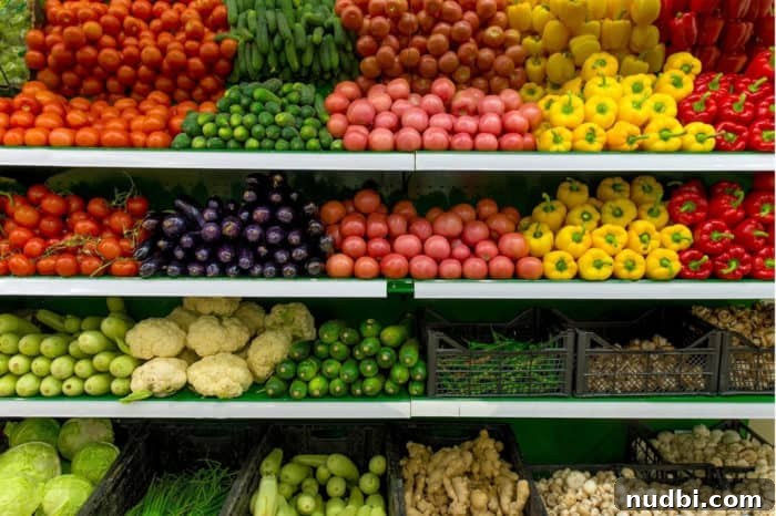 A colorful display of immune-supporting produce Best Immunity Boosting Foods in the produce section.