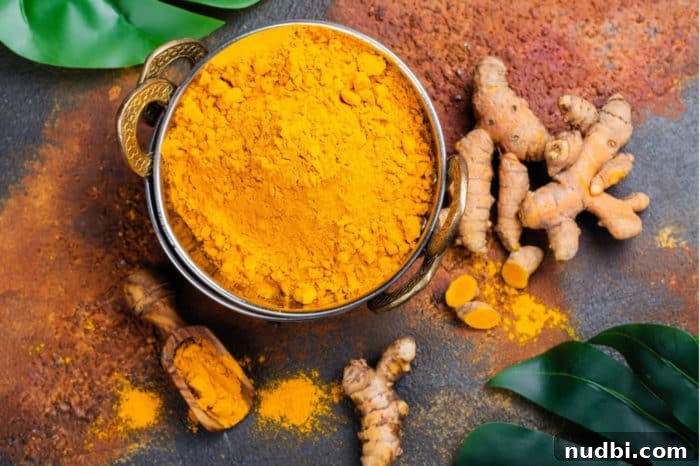 Turmeric with black pepper for enhanced benefits Top Foods that boost immunity: Turmeric spice.