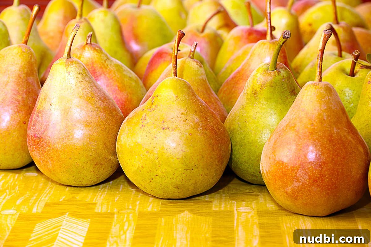 Fresh pears, a classic fall fruit