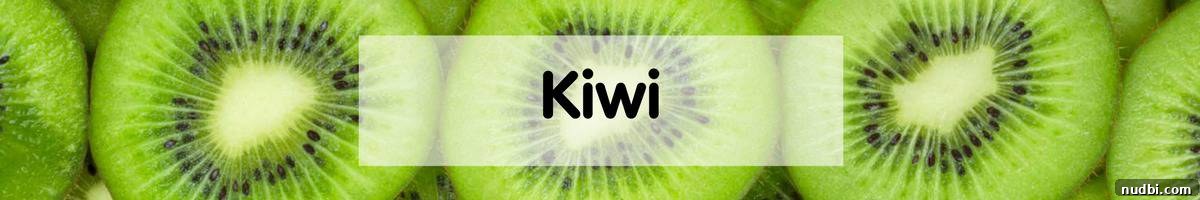 November Harvest Highlights 17 Sliced Kiwi fruit, adding color to dishes