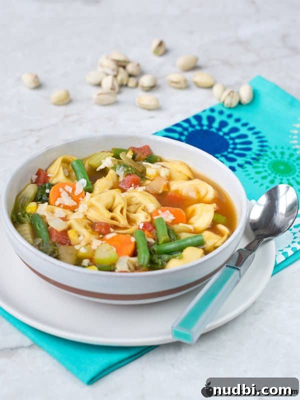 Homemade Vegetable Stock From Scratch 16 30-Minute Veggie Tortellini Soup