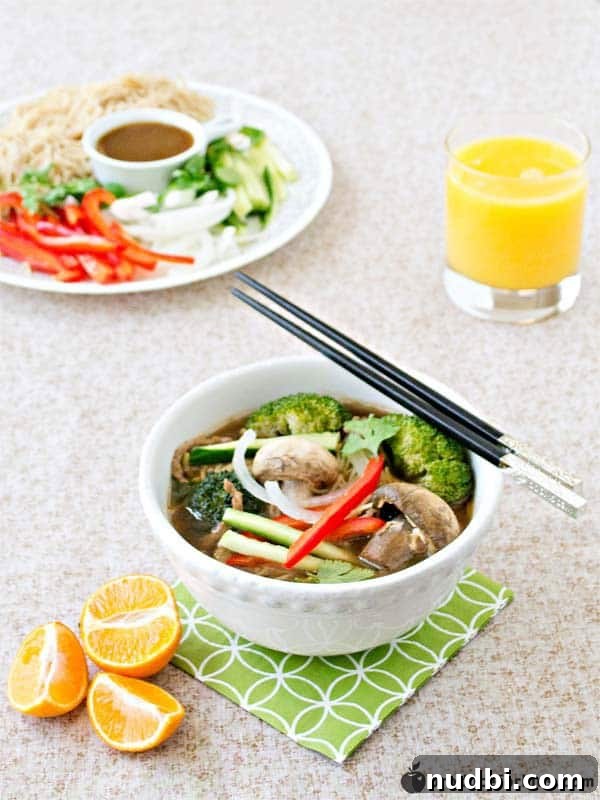 Homemade Vegetable Stock From Scratch 9 Asian Noodle Soup