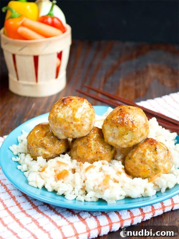 Hidden Veggie Turkey Meatballs, a healthy and discreet way to add vegetables