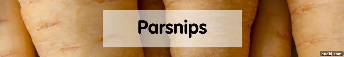 Seasonal Delights This January 20 Pale parsnips, a sweet root vegetable.