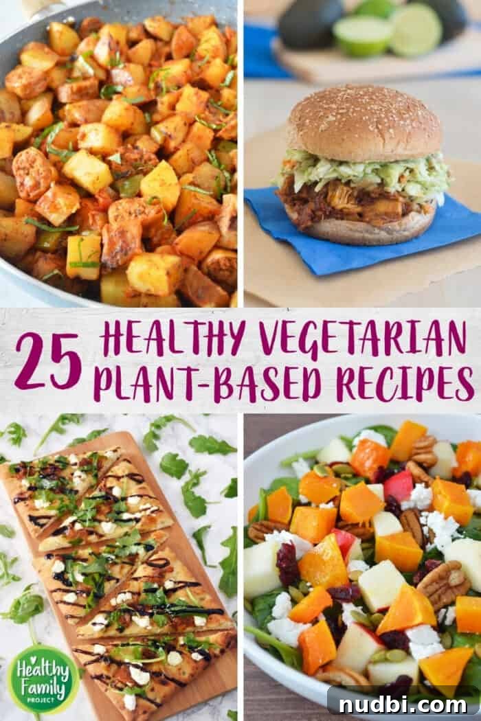 A vibrant assortment of healthy vegetarian and plant-based dishes, showcasing fresh ingredients and diverse culinary styles.