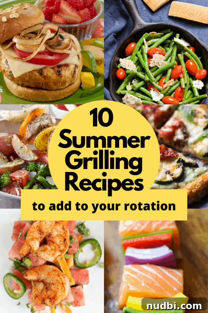 10 Summer Grilling Recipes You'll Crave All Season Long 2 Feature image for 10 healthy summer grilling recipes, showcasing fresh produce and delicious meals