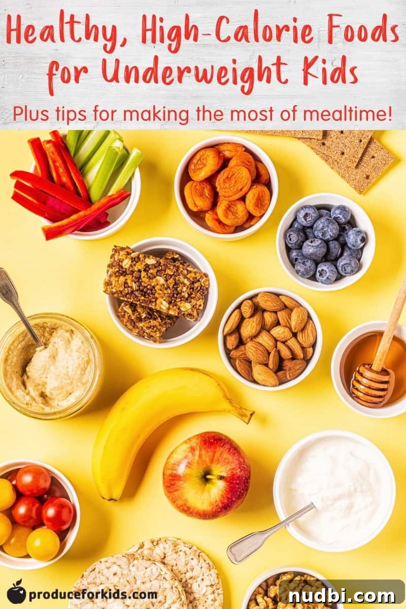 Healthy High-Calorie Foods for Underweight Kids Healthy High-Calorie Foods for Underweight Kids - Meal Planning Guide