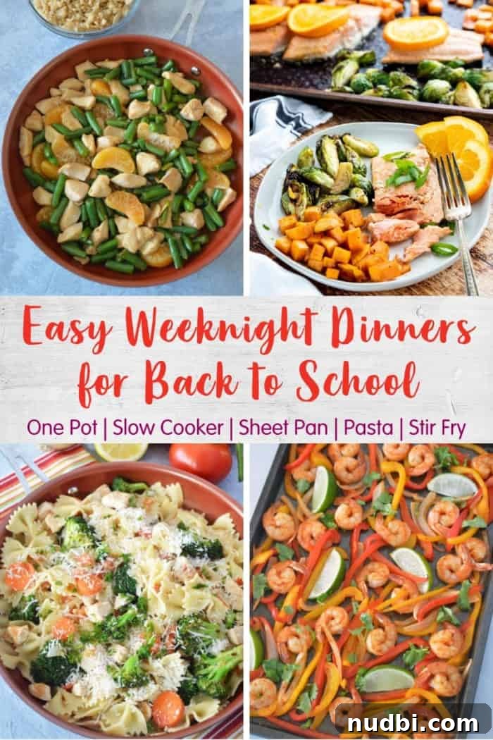 Smart Suppers for School Nights 2 Preparing stress-free family dinners for back to school