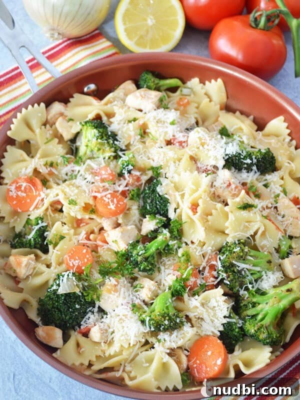 Smart Suppers for School Nights 6 Lemon Chicken and Veggie Pasta
