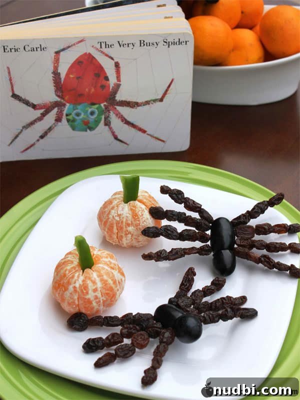 A snack resembling a spider web, inspired by The Very Busy Spider, likely made with bread and a spread.