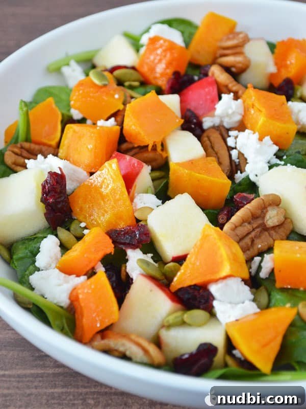 Autumn's Bounty Wholesome Apple Delights 12 Fall Harvest Salad with Apple Cider Vinaigrette