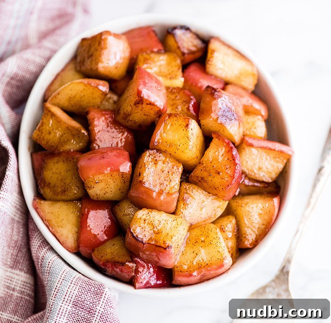 Autumn's Bounty Wholesome Apple Delights 15 Sautéed Cinnamon Apples