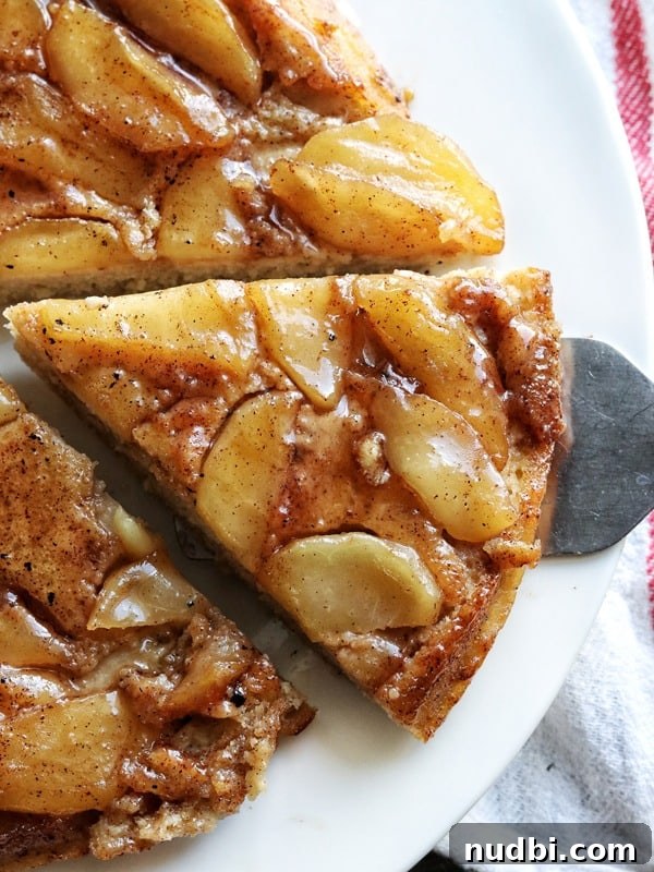 Autumn's Bounty Wholesome Apple Delights 4 Upside Down Apple Skillet Pancake