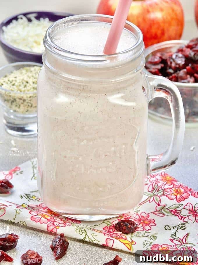 Autumn's Bounty Wholesome Apple Delights 40 Apple Cottage Cheese Smoothie