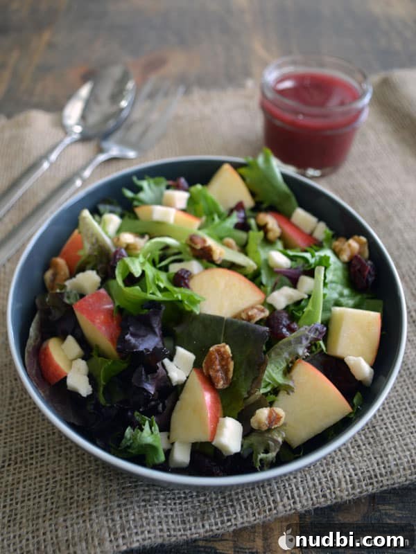 Autumn's Bounty Wholesome Apple Delights 43 Apple, Walnut & Feta Salad