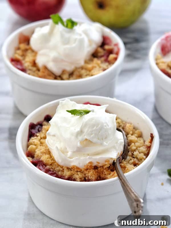 Autumn's Bounty Wholesome Apple Delights 46 Spiralized Fruit Crumble