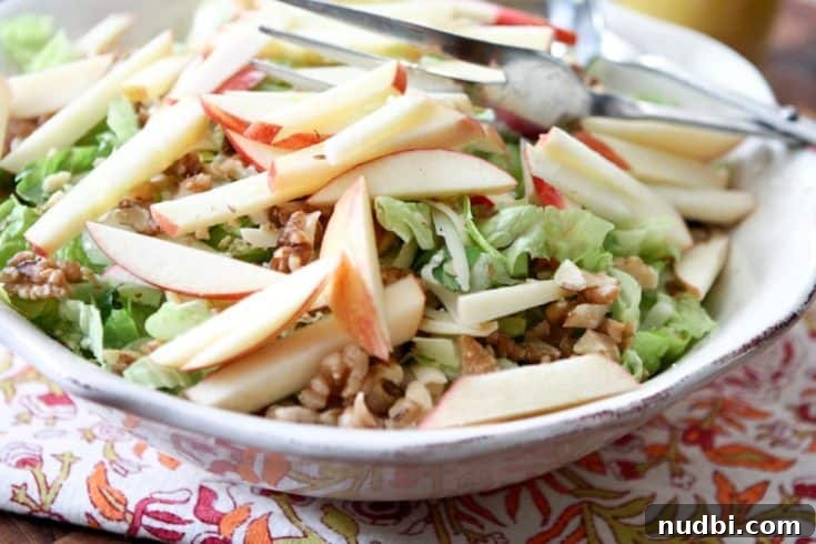 Autumn's Bounty Wholesome Apple Delights 9 Apple, Celery and Walnut Salad