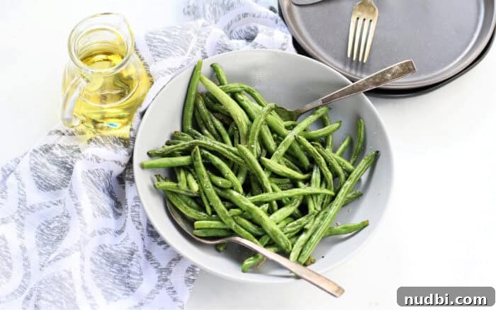12 Delicious Green Bean Dishes to Brighten Your Holiday Table 3 Crispy Air Fryer Green Beans seasoned to perfection
