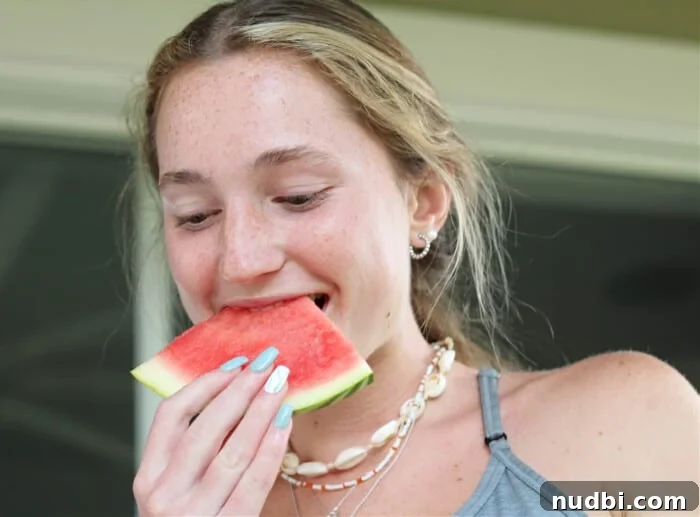 A creative display of various ways to use watermelon, highlighting its versatility in a heart-healthy diet.
