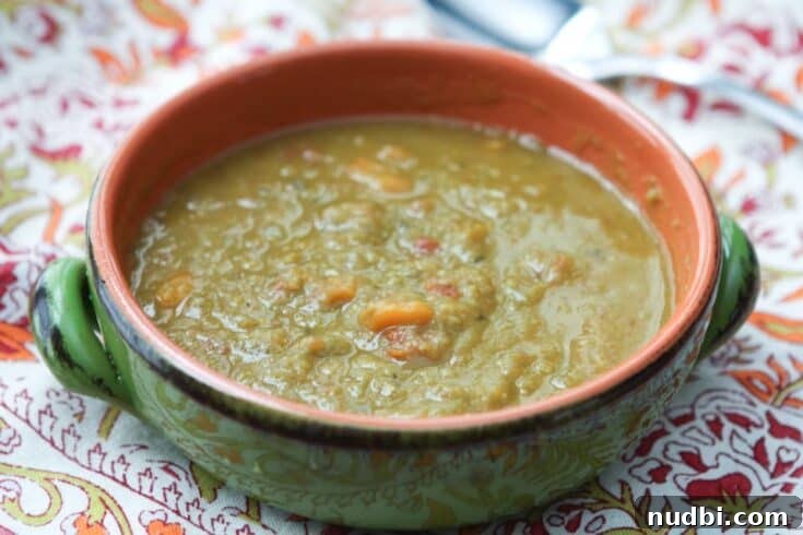 Slow Cooker Split Pea Soup