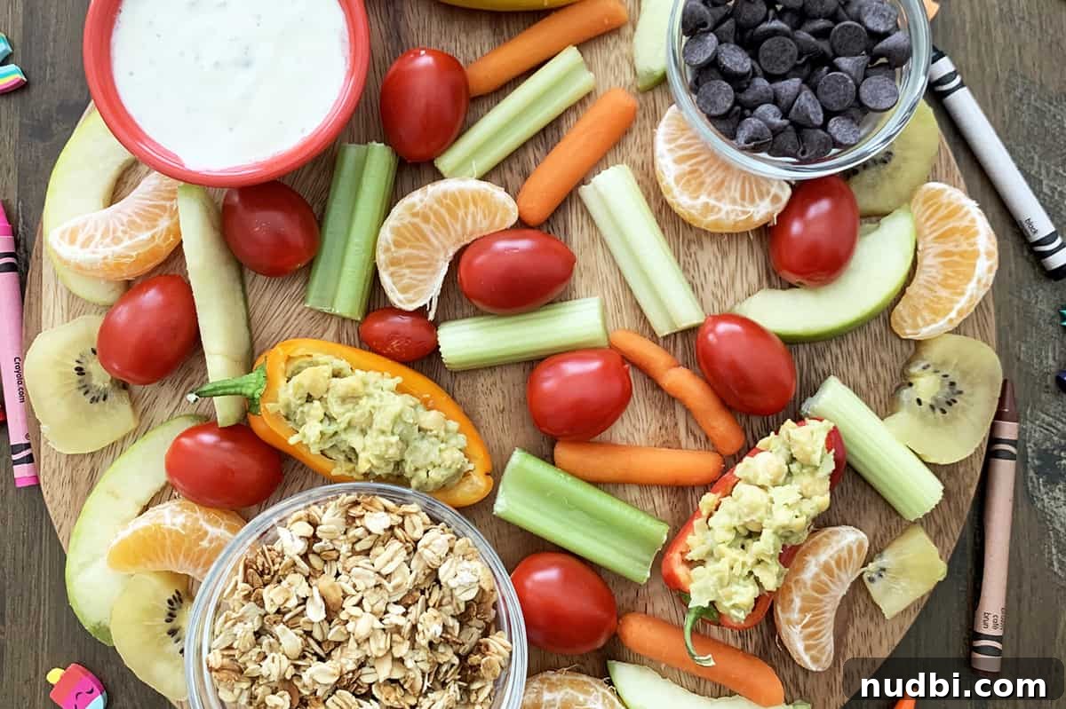 Entertaining with boards and platters Entertaining with boards and platters featuring a vibrant snack board