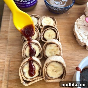 Lunch Packing Station - Banana Sushi