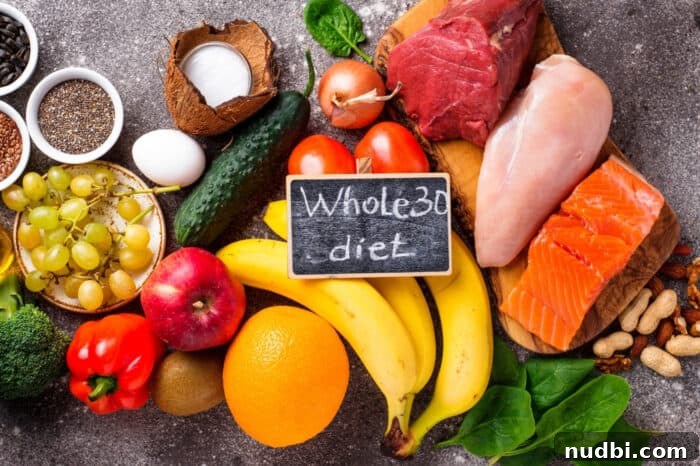 Decoding Popular Diets: An RD's Perspective 6 Popular foods, proteins, and vegetables are part of the Whole 30 Diet.