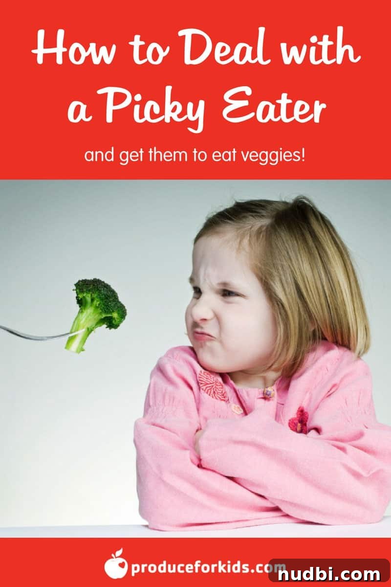 How to Deal with a Picky Eater - A parent gently encourages a child to eat healthy food