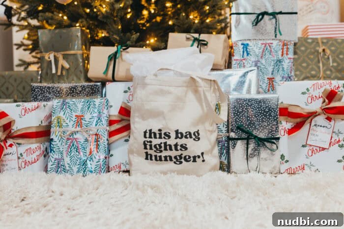 Cultivating Generosity A Season with Purpose 6 Carry the Cause tote bag as a gift