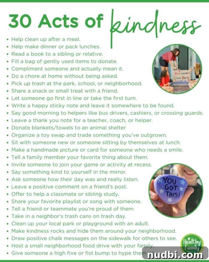 Cultivating Generosity A Season with Purpose 7 30 Acts of Kindness Calendar