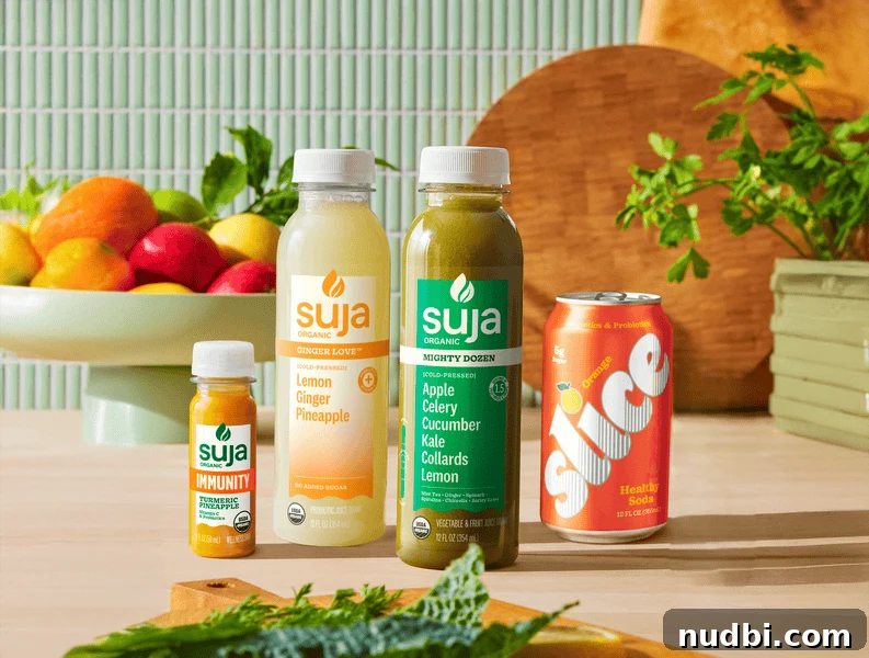 Suja Beverages and Immunity shots for daily wellness