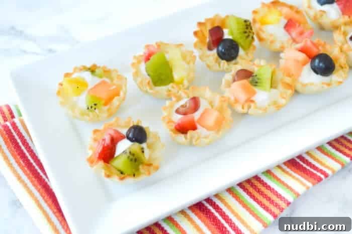 Egg-free fruit and yogurt tartlets, a delightful breakfast or snack idea