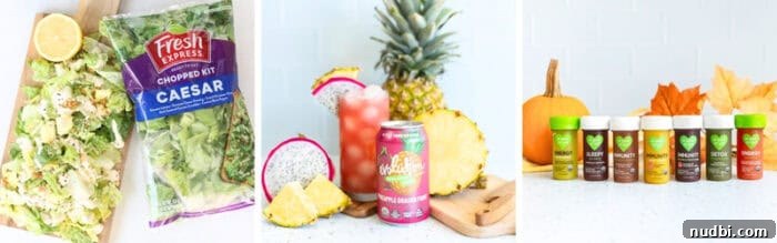 Fresh produce display at Lowes Foods highlighting healthy options