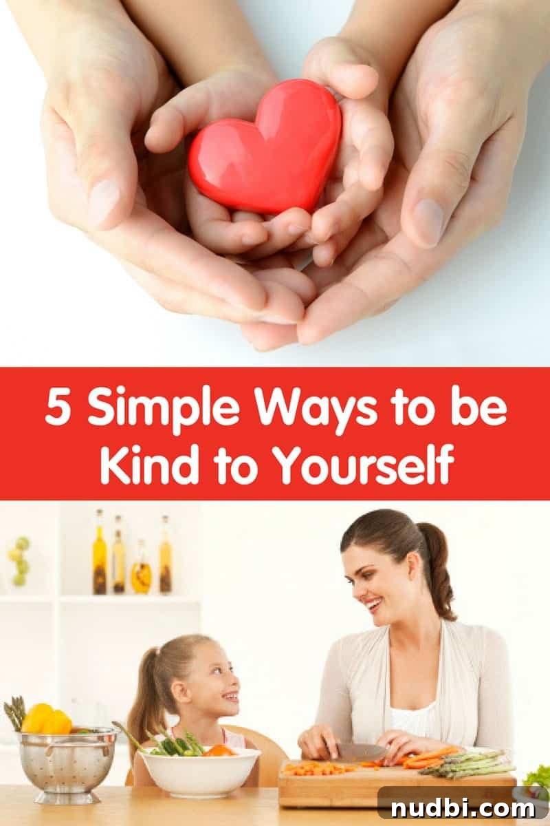 A serene woman engaging in self-care, symbolizing kindness to oneself and mental well-being