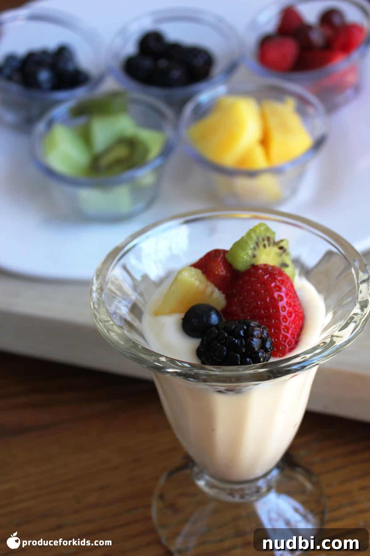 Delicious Fruit Parfait Olympic Rings Fruit Parfait