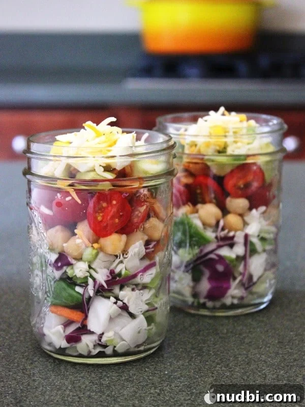 BBQ Chicken Chopped Salad, a colorful salad with chicken, corn, and other fresh ingredients.