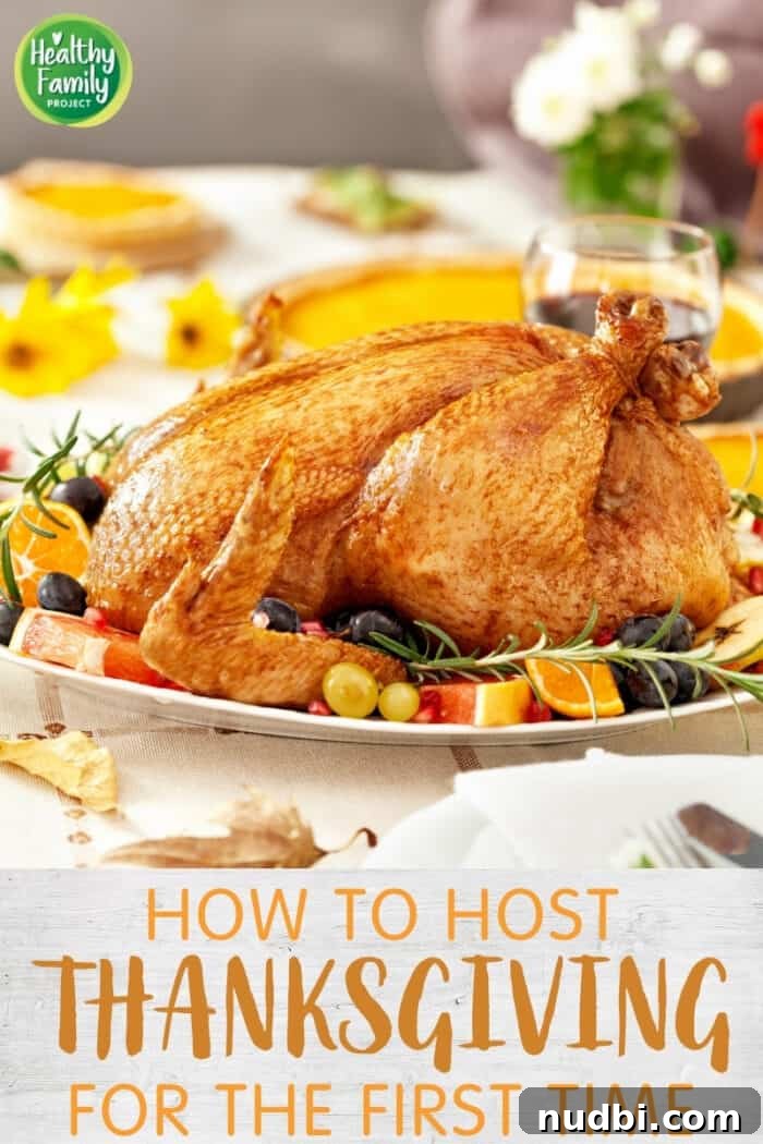 A perfectly roasted turkey dish for Thanksgiving day, surrounded by autumn decor.