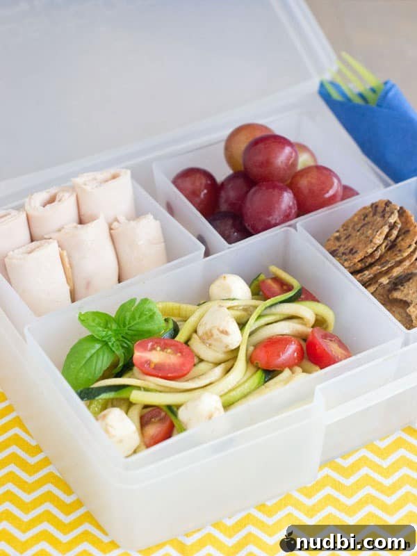 Caprese Zoodle Salad